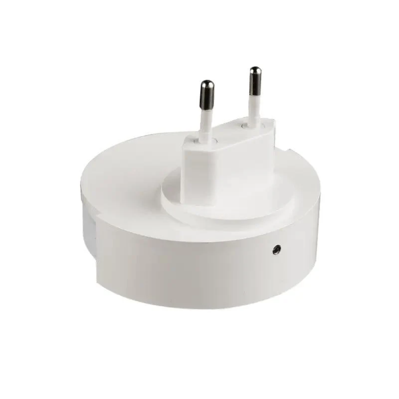 Veilleuse Prise LED 1W Ronde avec Capteur Crépusculaire 220V