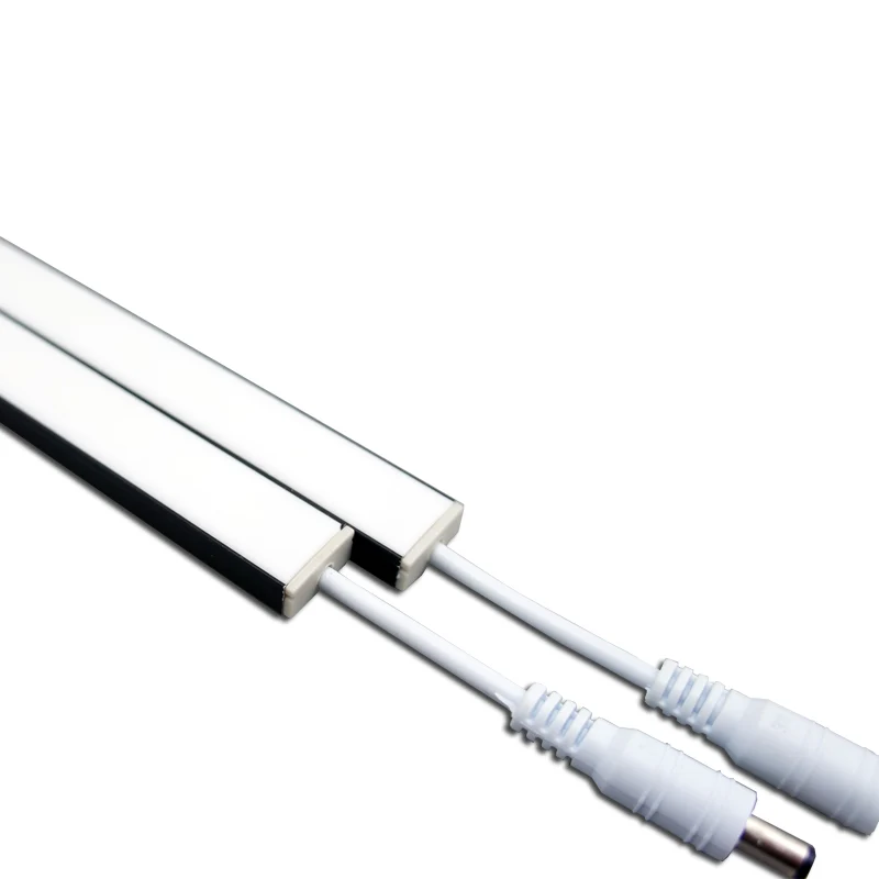 U02 Silver Aluminum Rigid LED Strip Light - 17×9mm | DC12V | SMD5630 72 LEDs/M | 0.5M/1M | Warm White / Natural White / Cool White| Silver Finish | Non-Waterproof | for Indoor Accent & Display Lighting | 10 / 50PCS