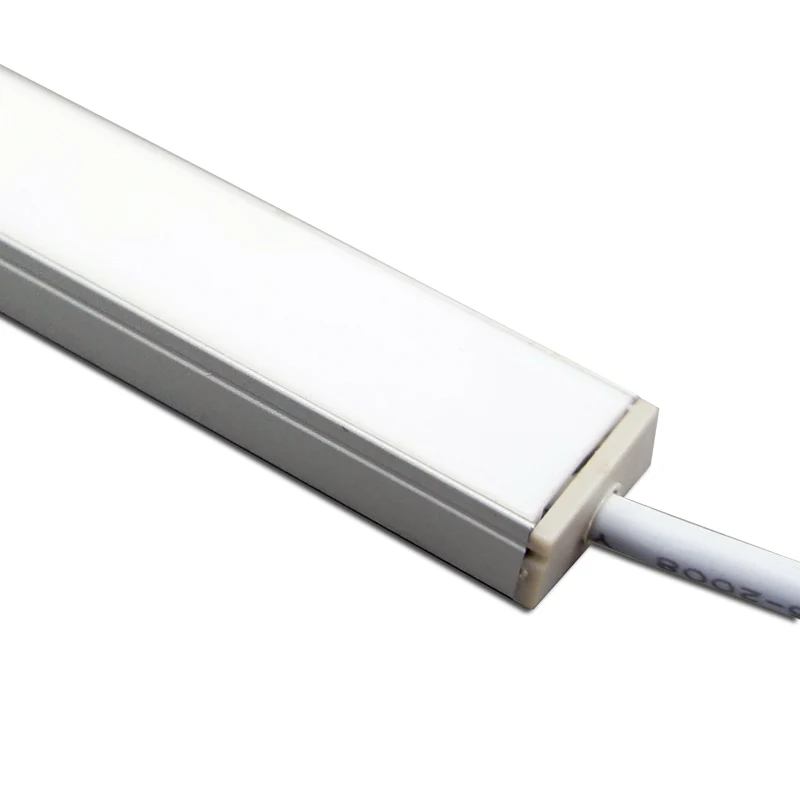 U02 Silver Aluminum Rigid LED Strip Light - 17×9mm | DC12V | SMD5630 72 LEDs/M | 0.5M/1M | Warm White / Natural White / Cool White| Silver Finish | Non-Waterproof | for Indoor Accent & Display Lighting | 10 / 50PCS