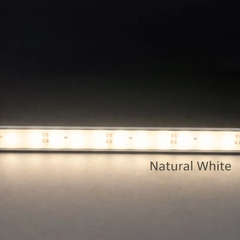 U02 Silver Aluminum Rigid LED Strip Light - 17×9mm | DC12V | SMD5630 72 LEDs/M | 0.5M/1M | Warm White / Natural White / Cool White| Silver Finish | Non-Waterproof | for Indoor Accent & Display Lighting | 10 / 50PCS