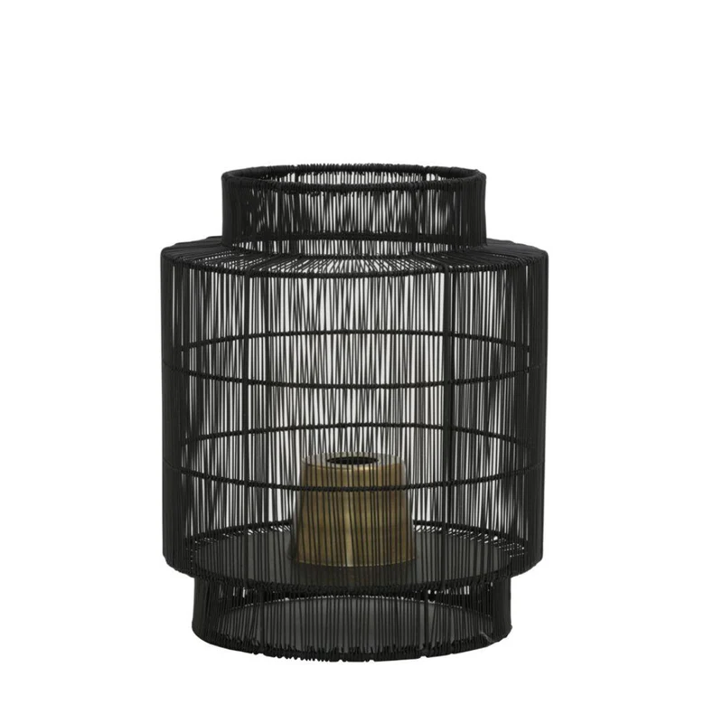Lampe filaire noire 36 cm