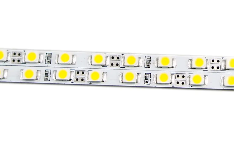 SMD2835 4MM Wide Rigid LED Strip Light – DC12V / 24V | 4mm PCB | 12W/M | 120 LEDs/M | 1Meter Length | Warm White / Natural White / Daylight White / Cool White / Blue / Red / Green | High Brightness Indoor Lighting | 10 / 50PCS