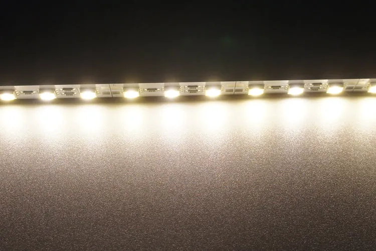 SMD2835 4MM Wide Rigid LED Strip Light – DC12V / 24V | 4mm PCB | 12W/M | 120 LEDs/M | 1Meter Length | Warm White / Natural White / Daylight White / Cool White / Blue / Red / Green | High Brightness Indoor Lighting | 10 / 50PCS