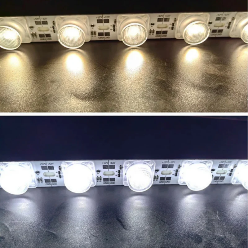 1M DC12V High Brightness Rigid LED Strip Light – 22W | SMD3030 18LEDs/M | 25mm PCB | Warm White / Natural White / Daylight White / Cool White | IP00 / IP65 | for Side-Emitting Light Box | 10 / 50PCS