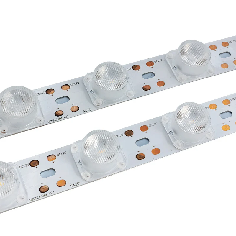 1M DC12V High Brightness Rigid LED Strip Light – 22W | SMD3030 18LEDs/M | 25mm PCB | Warm White / Natural White / Daylight White / Cool White | IP00 / IP65 | for Side-Emitting Light Box | 10 / 50PCS