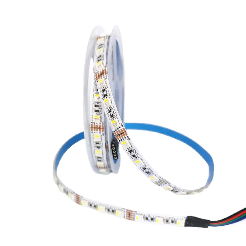 DC12V RGBW/RGBWW LED Strip Light - 12mm PCB | 4-In-1 SMD5050 60 LEDs/M | Non-Waterproof | for Mirror, Kitchen Cabinet, Bedroom | 5/50M