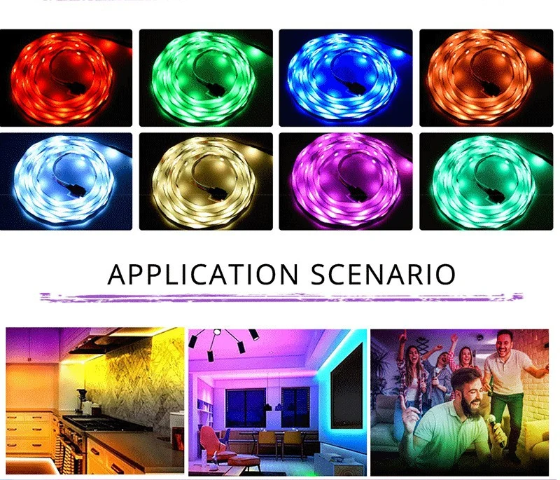 DC12V RGBW/RGBWW LED Strip Light - 12mm PCB | 4-In-1 SMD5050 60 LEDs/M | Non-Waterproof | for Mirror, Kitchen Cabinet, Bedroom | 5/50M