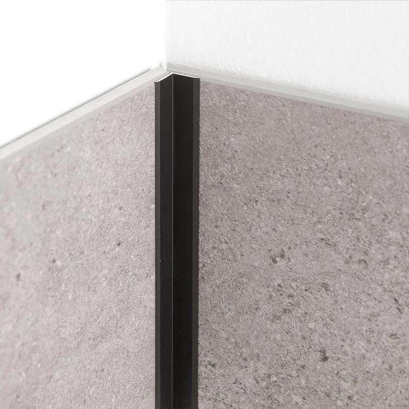 Profil de finition angle interne aluminium
