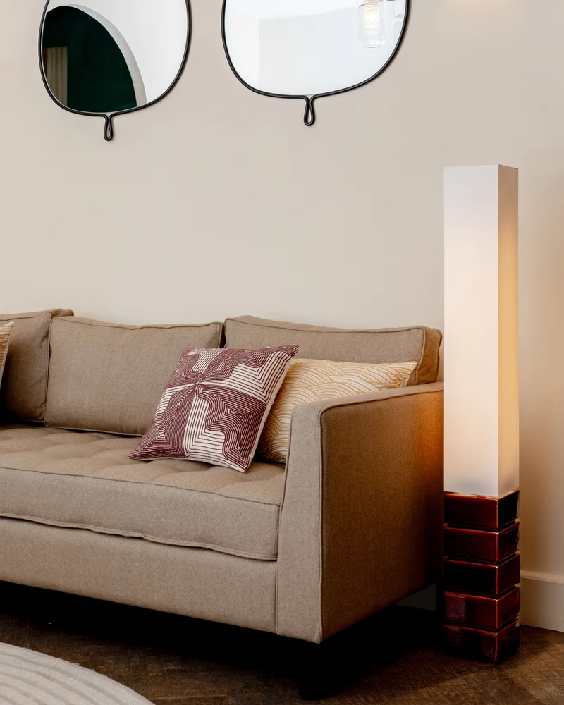 Lampadaire Tower - Noisette