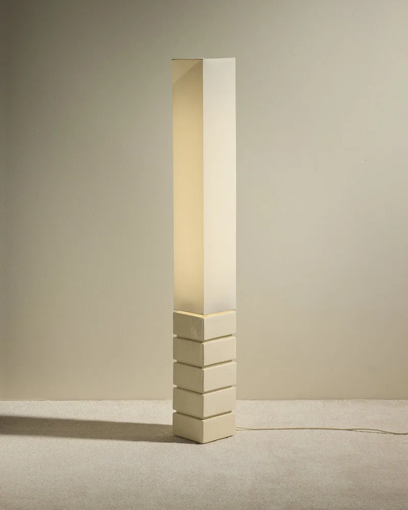 Lampadaire Tower - Ecru