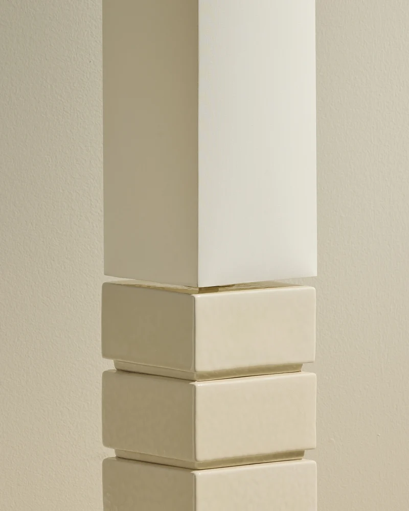 Lampadaire Tower - Ecru