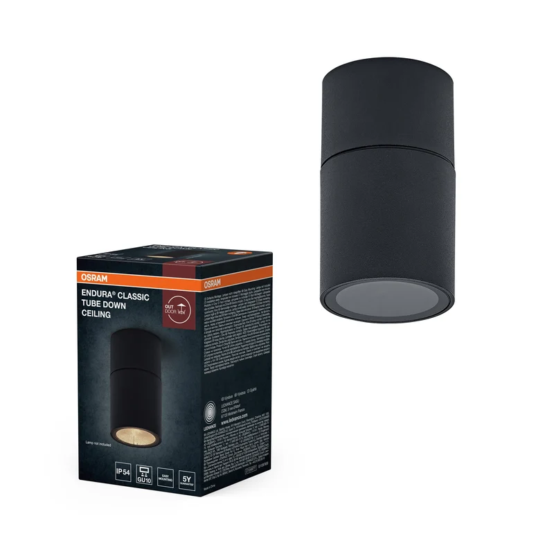 OSRAM ENDURA® Classic Tube Down C Applique extérieure GU10 IP54 Gris foncé