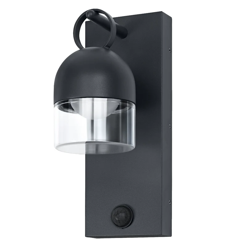 OSRAM ENDURA® Style Applique murale extérieure Cowbell IP65 avec capteur 6W Gris foncé
