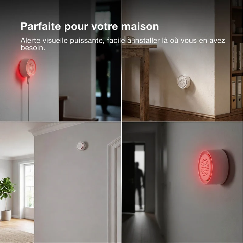 OSRAM SMART+ Sirène d'alarme avec technologie WiFi