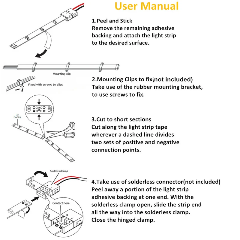 DC24V SMD5050 Full Spectrum LED Strip Light - CRI 97+ | 300 LEDs (60 LEDs/M) | 2700K / 3000K / 4000K / 5500K / 6500K | 12W/M | 10mm PCB | CRI 97+ | IP00 / IP67 | for Mirror, Kitchen Cabinet, Bedroom