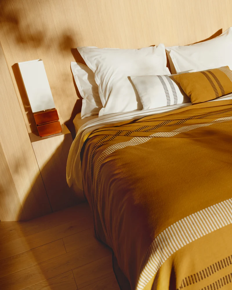 Lampe Tower - Noisette