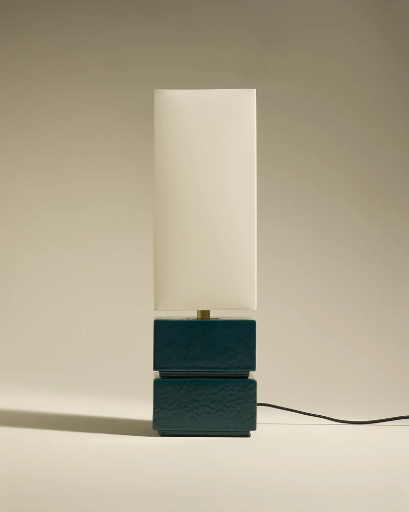 Lampe Tower - Bleu Sarah