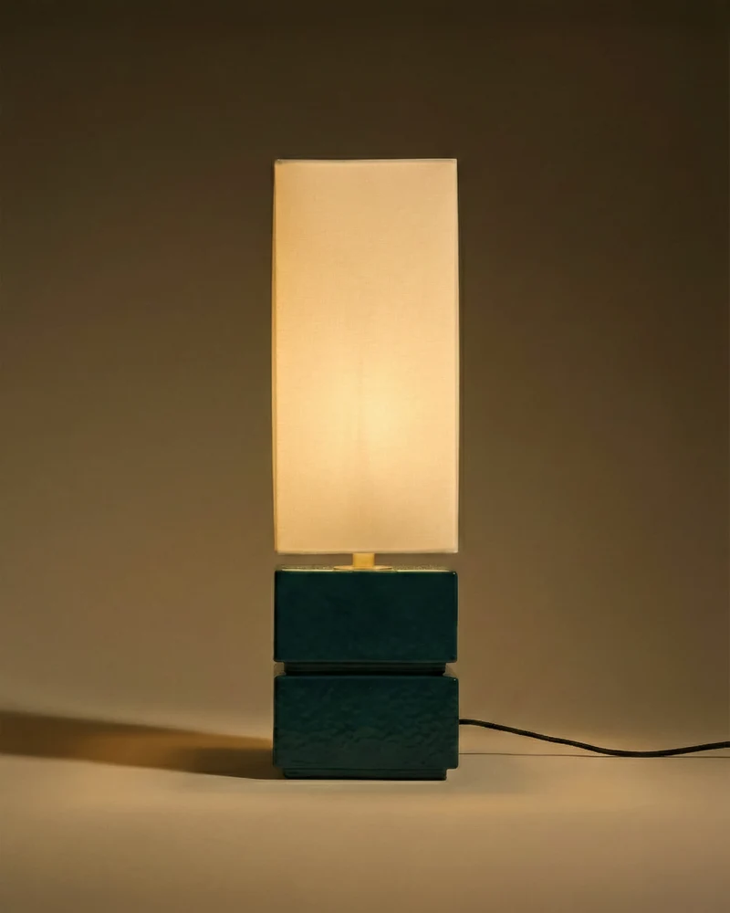 Lampe Tower - Bleu Sarah