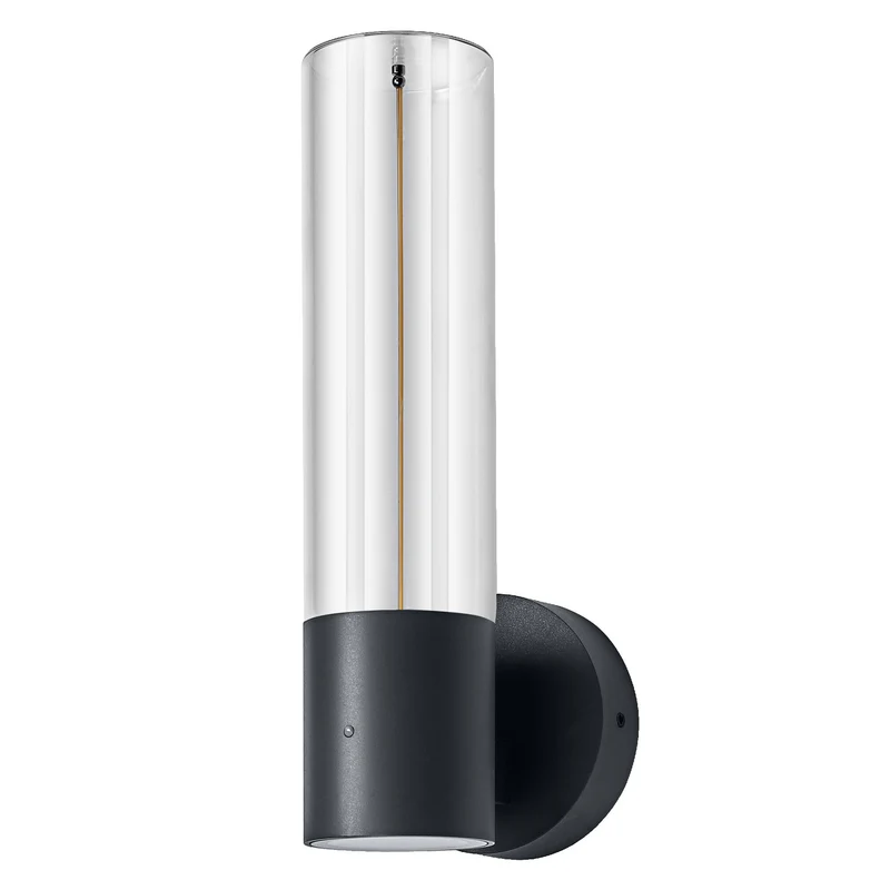 OSRAM ENDURA® Decor Filament Applique extérieure avec capteur de lumière du jour 8W IP54 Gris foncé