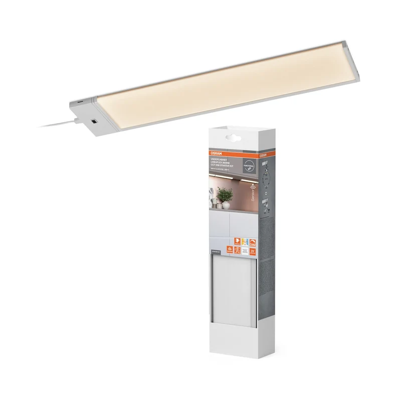 OSRAM Luminaire sous meuble Lineaflex 360 mm 5,2W CCT dimmable Kit de démarrage