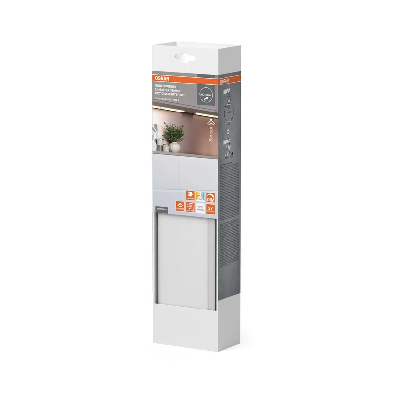 OSRAM Luminaire sous meuble Lineaflex 360 mm 5,2W CCT dimmable Kit de démarrage