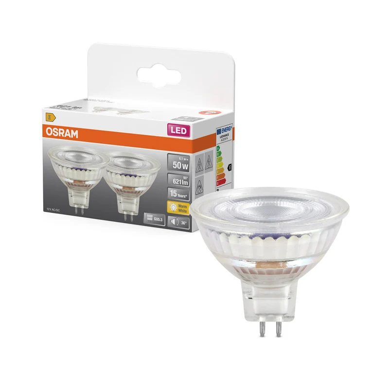LED STAR MR16 12 V 6,1W 827 GU5.3 2