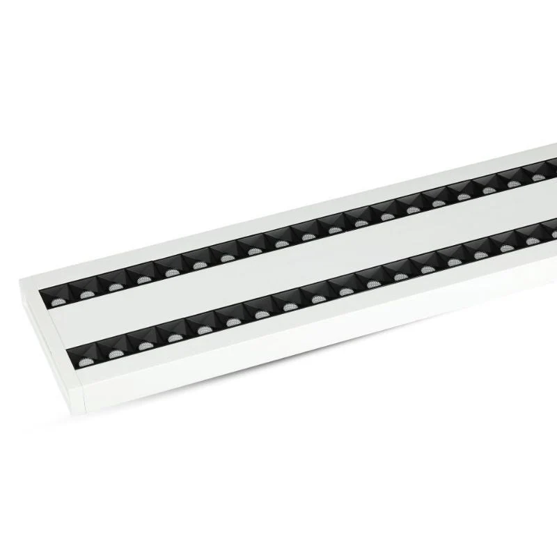 Suspension Linéaire LED 60W Blanc 120cm Dimmable Interconnectable