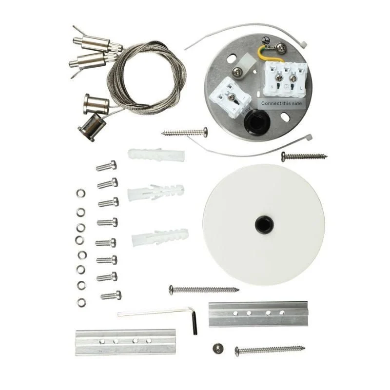 Suspension Linéaire LED 60W Blanc 120cm Dimmable Interconnectable