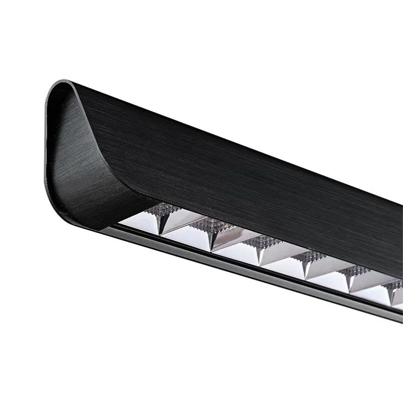 Suspension Linéaire LED 36W CCT Faisceau Concentré 60° Noir 120cm