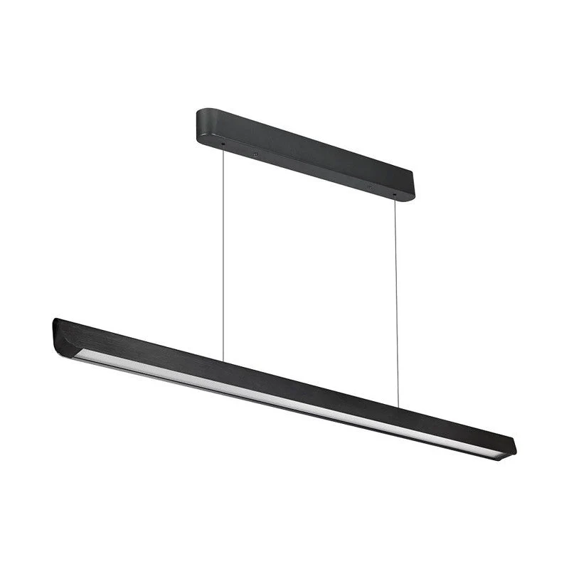 Suspension Linéaire LED 36W CCT Diffusion Large 100° Noir 120cm