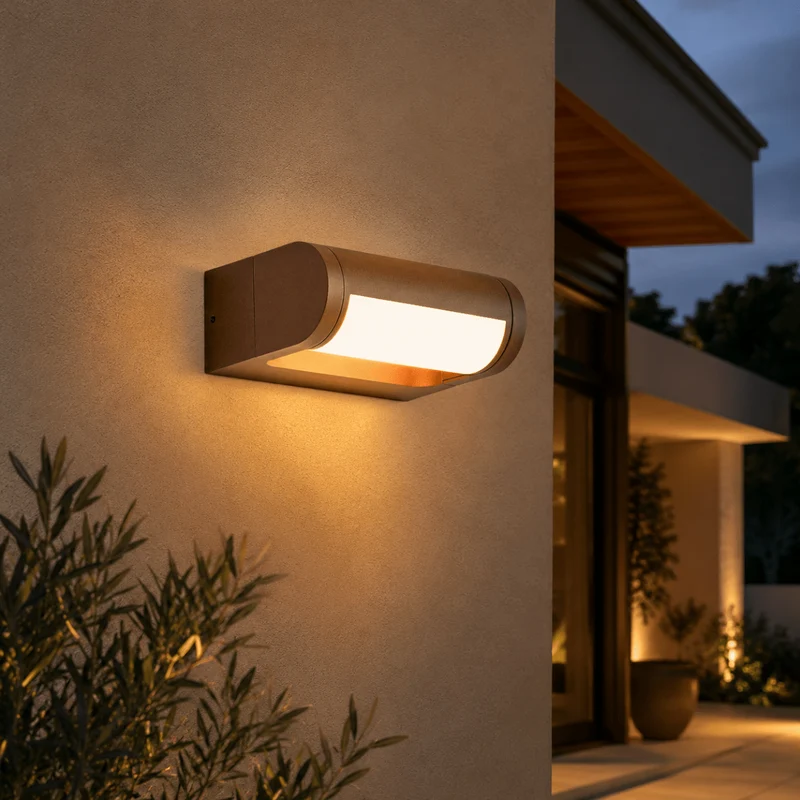 Applique Murale LED 10W Orientable Couleur Cuir IP65