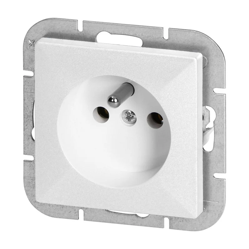 Prise Encastrée 2P+T 16A 250V - Blanc