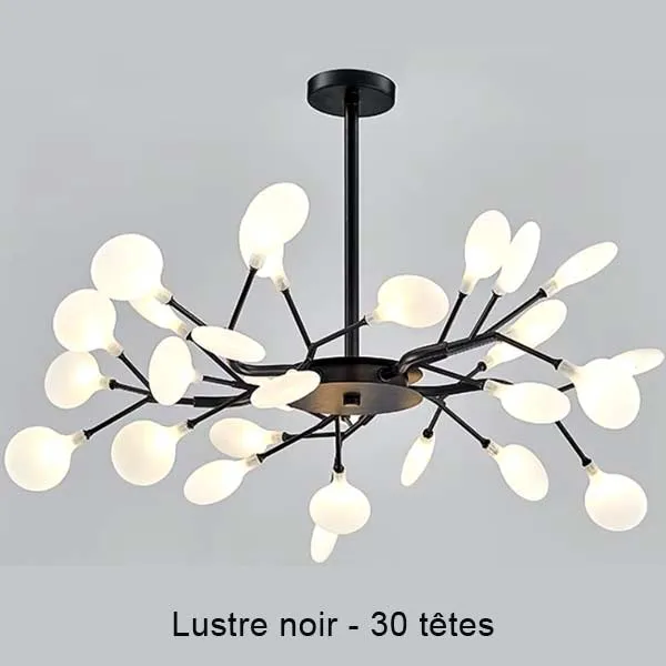 LUSTRE BOULE DE GUI A EFFET WOUAW