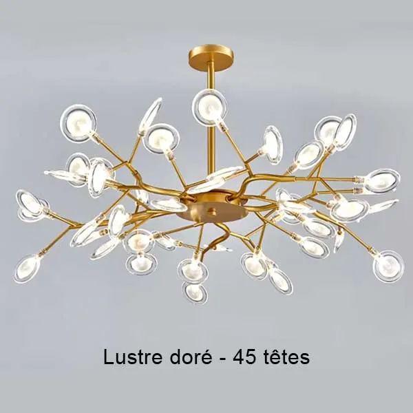 LUSTRE BOULE DE GUI A EFFET WOUAW