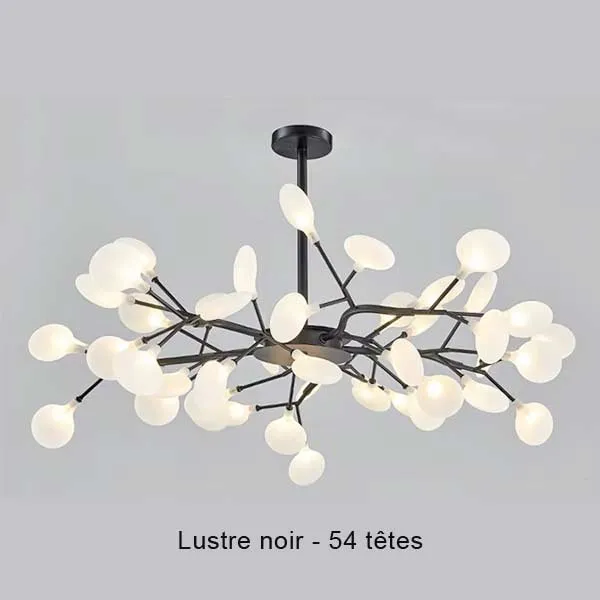 LUSTRE BOULE DE GUI A EFFET WOUAW