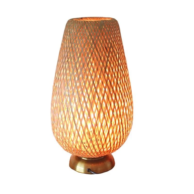 LAMPE DE TABLE EN BAMBOU