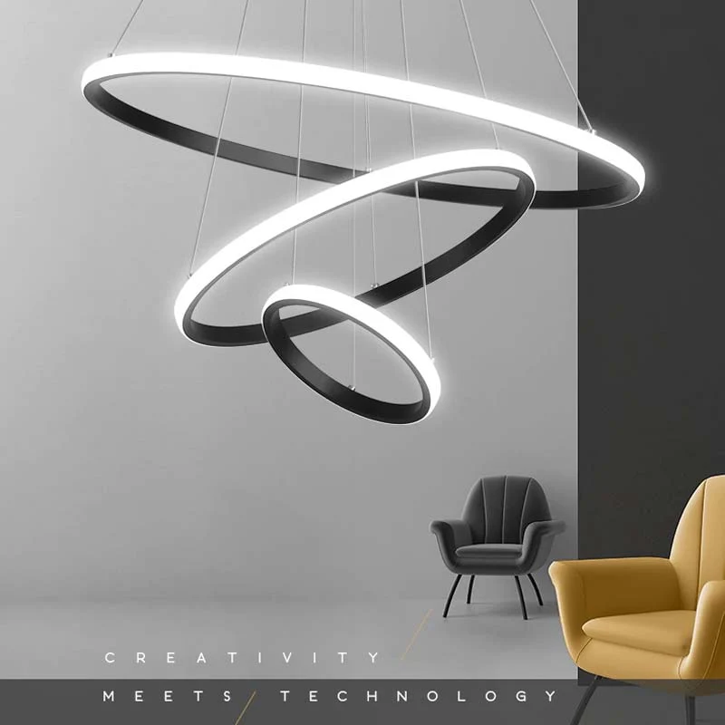 LUSTRE MODERNE ART-DÉCO