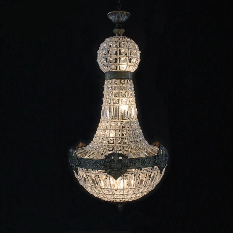 LUSTRE EMPIRE AU CHARME D'ANTAN