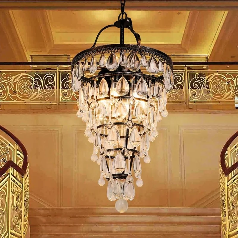 LUSTRE DESIGN EN CRISTAL