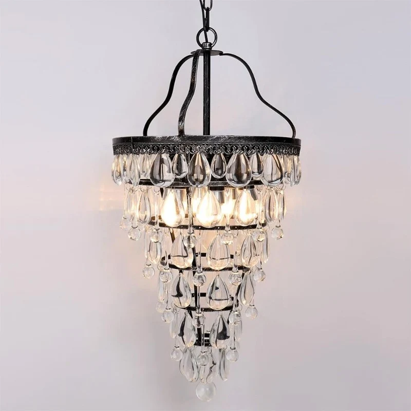 LUSTRE DESIGN EN CRISTAL