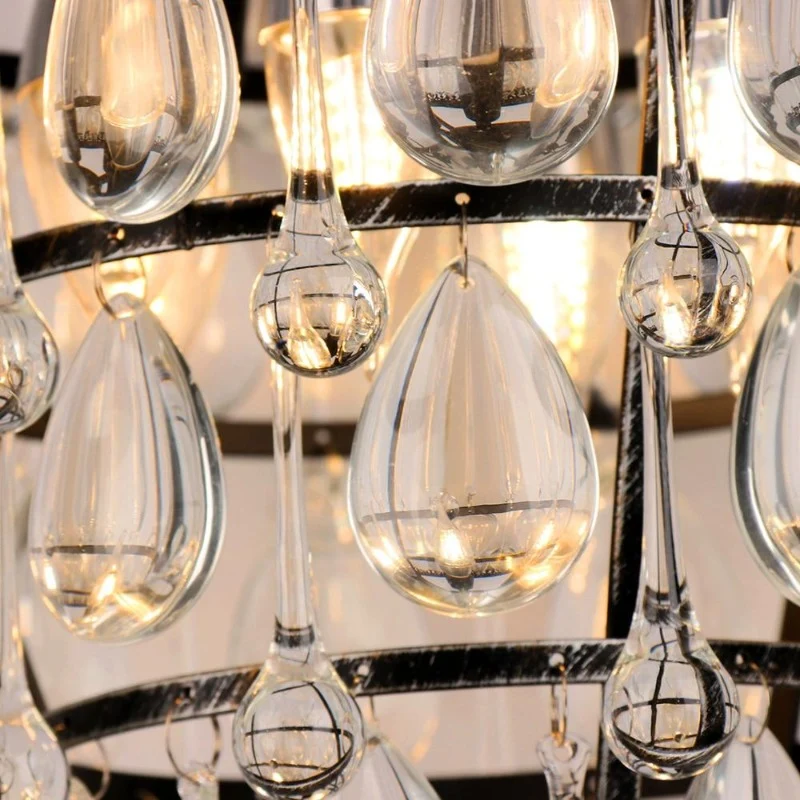 LUSTRE DESIGN EN CRISTAL