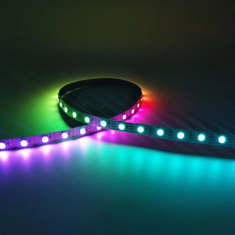 DC12V WS2815 RGBWIC LED Strip Light - 10mm PCB | RGBW(RGB+6000K) | 4-In-1 SMD5050 Individually Addressable | Breakpoint Resume | 30/60/96 LEDs/M | White PCB | IP00 / IP65 / IP67 | for Party, Decoration, Home DIY Lighting Projects | 5/50M