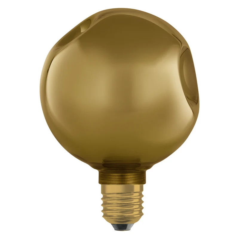 LAMPE LED DÉCORATIVE EN VERRE ÉLECTRO EN PETIT OR