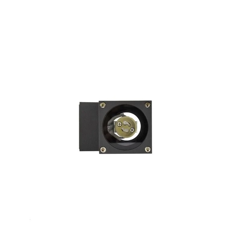 Applique Murale Graphite Grise IP65 Double Faisceau GU10