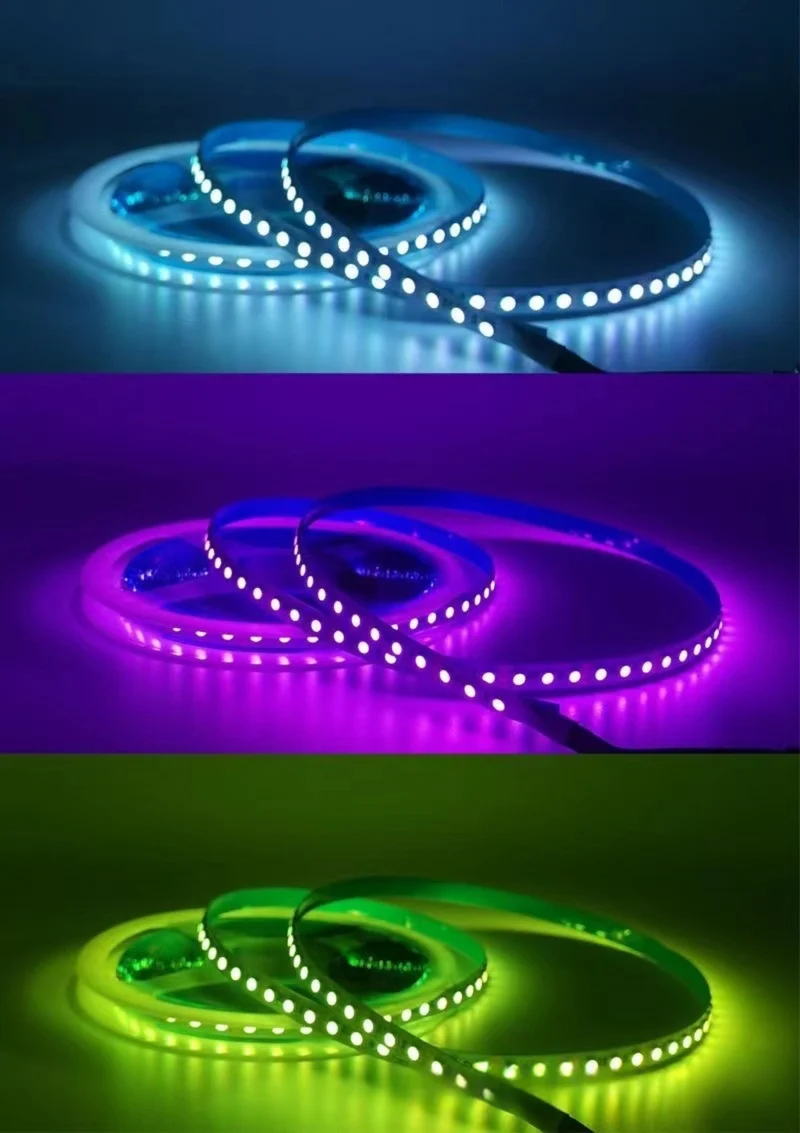 5MM Wide SMD3535 RGB LED Strip Light - DC12V | 120 LEDs/M | 5mm PCB | IP00 / IP67 | for Mirror, Kitchen Cabinet, Bedroom | 5/50M