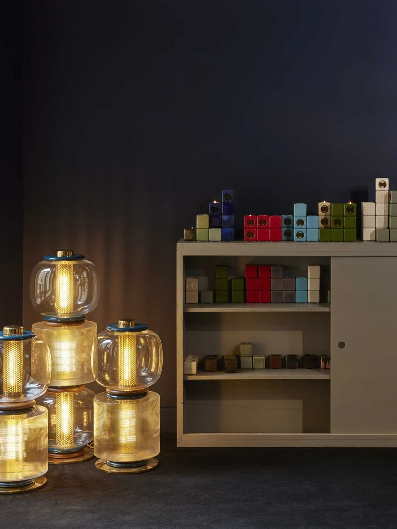 Lampadaire Loulou - Bleu Minuit