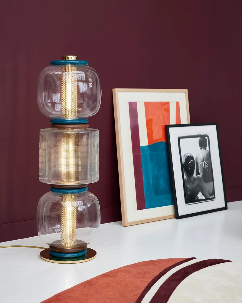 Lampadaire Loulou - Aubergine