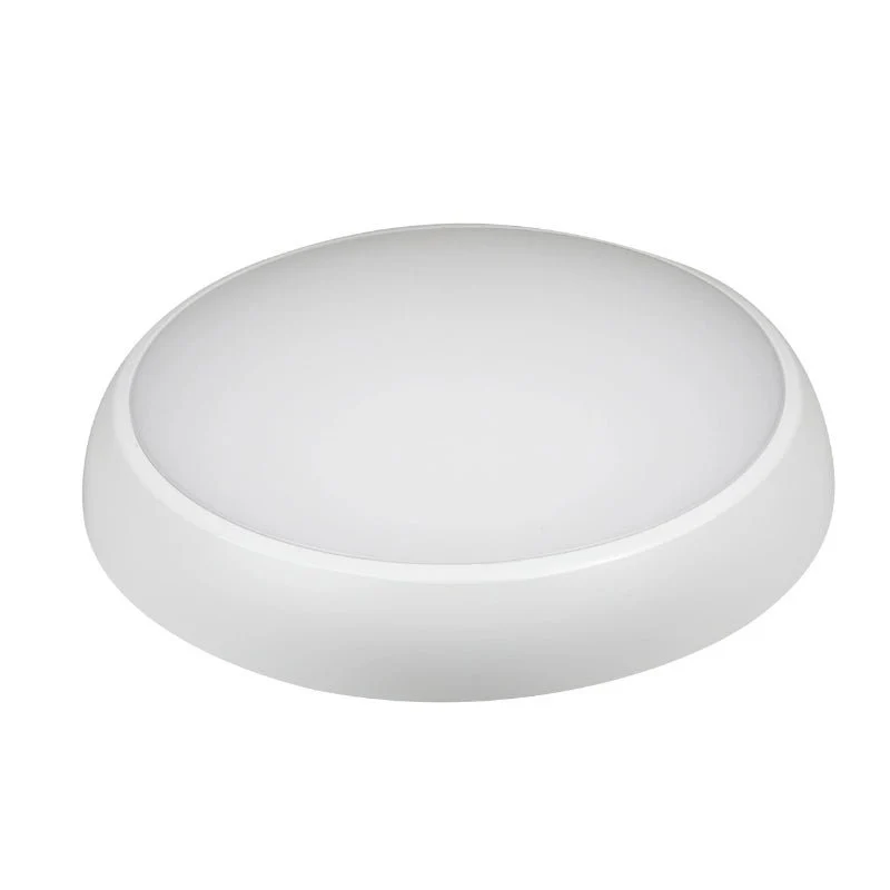 Plafonnier LED Rond 12/16W 100lm/W IP65 IK08 Blanc avec Module de Secours 3h + AT