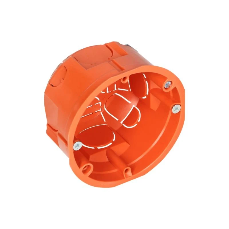 Boîte d'Encastrement pour Cloisons 60mm Profondeur - Rond