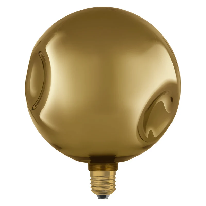 LAMPE LED DÉCORATIVE EN VERRE ÉLECTRO EN VERRE ÉLECTRO GRANDE OR